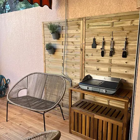 A Pied - 5 Couchages - Terrasse Et Parking イエール